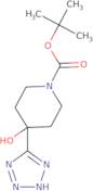 tert-Butyl 4-hydroxy-4-(1H-1,2,3,4-tetrazol-5-yl)piperidine-1-carboxylate