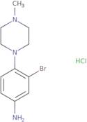 3-Bromo-4-(4-methylpiperazin-1-yl)aniline hydrochloride