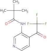 2,2-Dimethyl-N-[4-(trifluoroacetyl)pyridin-3-yl]propanamide