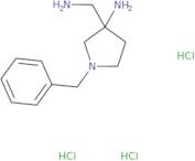 3-(Aminomethyl)-1-benzylpyrrolidin-3-amine trihydrochloride