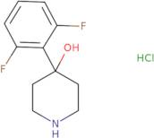 4-(2,6-Difluorophenyl)piperidin-4-ol hydrochloride
