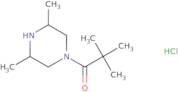 1-(3,5-Dimethylpiperazin-1-yl)-2,2-dimethylpropan-1-one hydrochloride