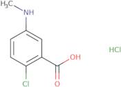 2-Chloro-5-(methylamino)benzoic acid hydrochloride