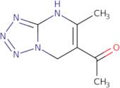 1-{5-Methyl-4H,7H-[1,2,3,4]tetrazolo[1,5-a]pyrimidin-6-yl}ethan-1-one