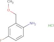 4-Fluoro-2-(methoxymethyl)aniline hydrochloride