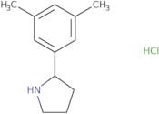 2-(3,5-Dimethylphenyl)pyrrolidine hydrochloride