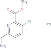 Methyl 6-(aminomethyl)-3-chloropyridine-2-carboxylate hydrochloride