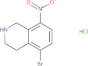 5-Bromo-8-nitro-1,2,3,4-tetrahydroisoquinoline hydrochloride