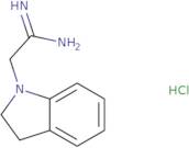 2-(2,3-Dihydro-1H-indol-1-yl)ethanimidamide hydrochloride