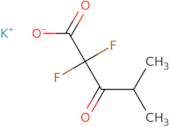 Potassium 2,2-difluoro-4-methyl-3-oxopentanoate