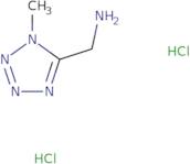 (1-Methyl-1H-1,2,3,4-tetrazol-5-yl)methanamine dihydrochloride