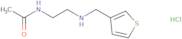 N-{2-[(Thiophen-3-ylmethyl)amino]ethyl}acetamide hydrochloride