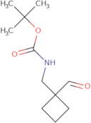 tert-Butyl N-[(1-formylcyclobutyl)methyl]carbamate