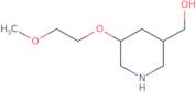 [5-(2-Methoxyethoxy)piperidin-3-yl]methanol