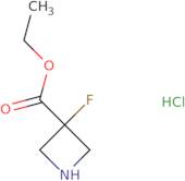 Ethyl 3-fluoroazetidine-3-carboxylate hydrochloride