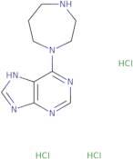 6-(1,4-Diazepan-1-yl)-9H-purine trihydrochloride