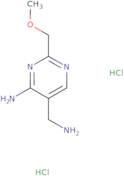 5-(Aminomethyl)-2-(methoxymethyl)pyrimidin-4-amine dihydrochloride