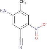 5-Amino-4-methyl-2-nitrobenzonitrile