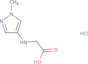 2-[(1-Methyl-1H-pyrazol-4-yl)amino]acetic acid hydrochloride