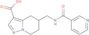 5-[(Pyridin-3-ylformamido)methyl]-4H,5H,6H,7H-pyrazolo[1,5-a]pyridine-3-carboxylic acid