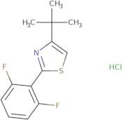 4-tert-Butyl-2-(2,6-difluorophenyl)-1,3-thiazole hydrochloride