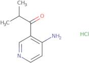 1-(4-Aminopyridin-3-yl)-2-methylpropan-1-one hydrochloride