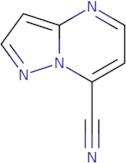 Pyrazolo[1,5-a]pyrimidine-7-carbonitrile