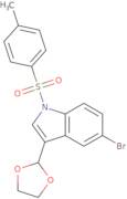 5-Bromo-3-(1,3-dioxolan-2-yl)-1-(4-methylbenzenesulfonyl)-1H-indole