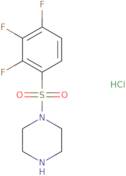 1-(2,3,4-Trifluorobenzenesulfonyl)piperazine hydrochloride