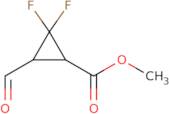 Methyl 2,2-difluoro-3-formylcyclopropane-1-carboxylate