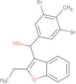 (3,5-Dibromo-4-methylphenyl)(2-ethyl-1-benzofuran-3-yl)methanol
