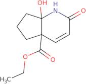 Ethyl 7a-hydroxy-2-oxo-1H,2H,4aH,5H,6H,7H,7aH-cyclopenta[b]pyridine-4a-carboxylate