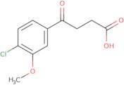 4-(4-Chloro-3-methoxyphenyl)-4-oxobutanoic acid