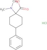 1-(Dimethylamino)-4-phenylcyclohexane-1-carboxylic acid hydrochloride