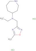 N-Ethyl-N-[(5-methyl-1,2,4-oxadiazol-3-yl)methyl]azepan-4-amine dihydrochloride