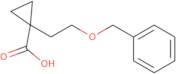 1-[2-(benzyloxy)ethyl]cyclopropane-1-carboxylic Acid