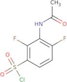 3-Acetamido-2,4-difluorobenzene-1-sulfonyl chloride