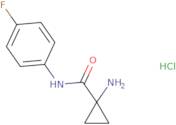 1-Amino-N-(4-fluorophenyl)cyclopropane-1-carboxamide hydrochloride
