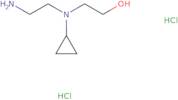 2-[(2-Aminoethyl)(cyclopropyl)amino]ethan-1-ol dihydrochloride