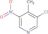 3-Chloro-4-methyl-5-nitropyridine