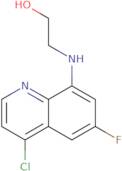 2-[(4-Chloro-6-fluoroquinolin-8-yl)amino]ethan-1-ol