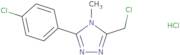 3-(Chloromethyl)-5-(4-chlorophenyl)-4-methyl-4H-1,2,4-triazole hydrochloride