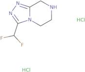 3-(Difluoromethyl)-5H,6H,7H,8H-[1,2,4]triazolo[4,3-a]pyrazine dihydrochloride