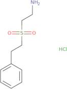 [2-(2-Aminoethanesulfonyl)ethyl]benzene hydrochloride