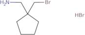 [1-(Bromomethyl)cyclopentyl]methanamine hydrobromide