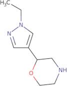 2-(1-Ethyl-1H-pyrazol-4-yl)morpholine