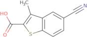 5-Cyano-3-methyl-1-benzothiophene-2-carboxylic acid