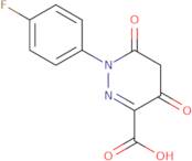 1-(4-Fluorophenyl)-4,6-dioxo-1,4,5,6-tetrahydropyridazine-3-carboxylic acid