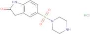 5-(Piperazine-1-sulfonyl)-2,3-dihydro-1H-indol-2-one hydrochloride