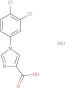 1-(3,4-Dichlorophenyl)-1H-imidazole-4-carboxylic acid hydrochloride